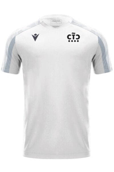 Camiseta Club de Tenis Coruña branca fronte