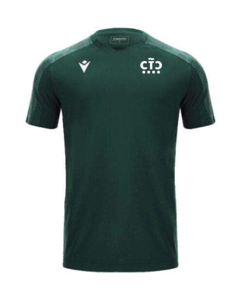 Camiseta Club de Tenis Coruña verde frente